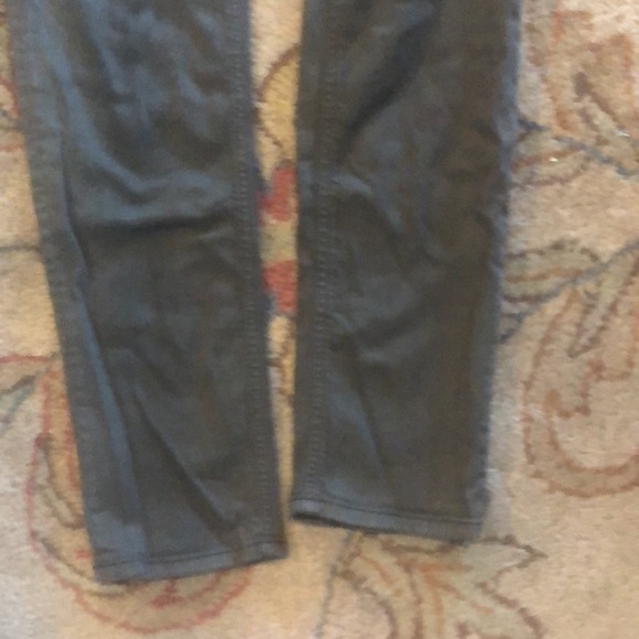 rag & bone skinny olive army green denim mid-rise jeans 28 - Picture 2 of 8